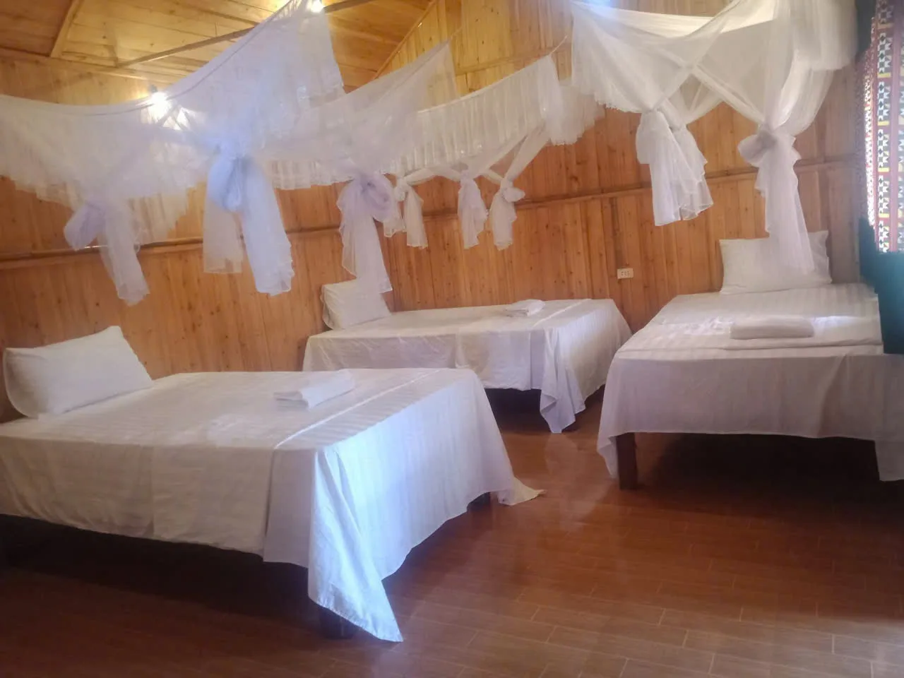 Guest room at Ho Thau Eco Village in Hoang Su Phi